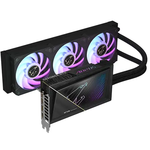 GIGABYTE AORUS GeForce RTX 5080 XTREME WATERFORCE 16G Tarjeta Gráfica - 16GB GDDR7