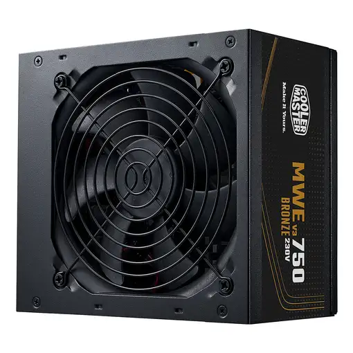 Cooler Master MWE Bronze 750 V3 230V unidad de fuente de alimentación 750 W 24-pin Cooler Master MWE Bronze 750 V3 230V unidad de fuente de alimentación 750 W 24-pin