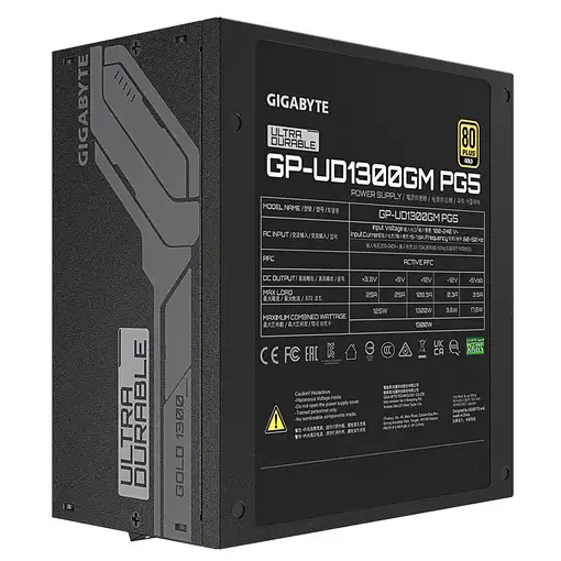 GIGABYTE UD1300GM PG5 unidad de fuente de alimentación 1300 W 20+4 pin ATX ATX Neg