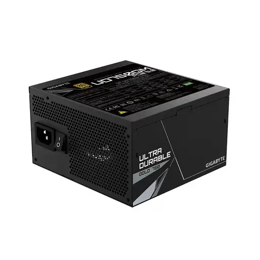 GIGABYTE UD750GM PG5 unidad de fuente de alimentación 750 W 20+4 pin ATX ATX Negro