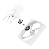 NZXT F140P Carcasa del ordenador Ventilador 14 cm Blanco 1 pieza(s)
