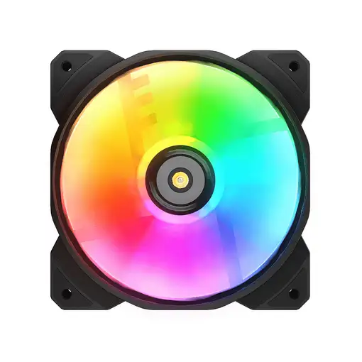 COUGAR Gaming CF-MHP12HB-RGB Carcasa del ordenador Refrigerador de aire 12 cm Negr
