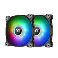 Thermaltake Pure Duo 14 Universal Ventilador 14 cm Negro 2 pieza(s)