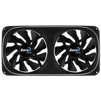 Aerocool ASTRO24 Doble Ventilador PC 12cm ARGB LED Soporte Antivibración Negro
