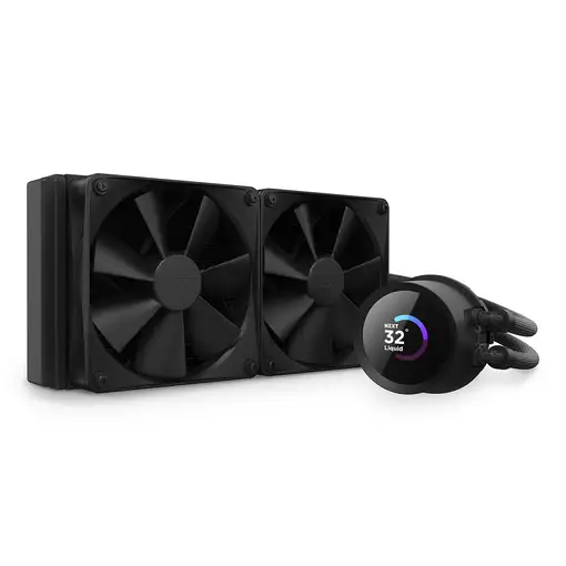 NZXT Kraken 240 Procesador Sistema de refrigeración líquida todo en uno 12 cm Negr