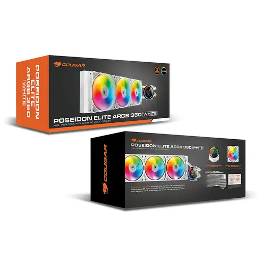 COUGAR Gaming CGR-PSDELRGB-W-360 Procesador Sistema de refrigeración líquida todo