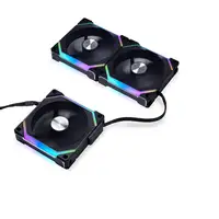 Lian Li Uni Fan SL V2 Carcasa del ordenador Ventilador 12 cm Negro 3 pieza(s)