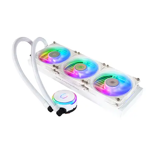 Cooler Master MasterLiquid PL360 Flux White Edition Carcasa del ordenador Kit de r