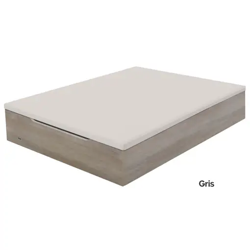 Pack Flex Colchón Nube Visco + Canapé Madera 25 Zapatero (180x200 cm - Nogal)