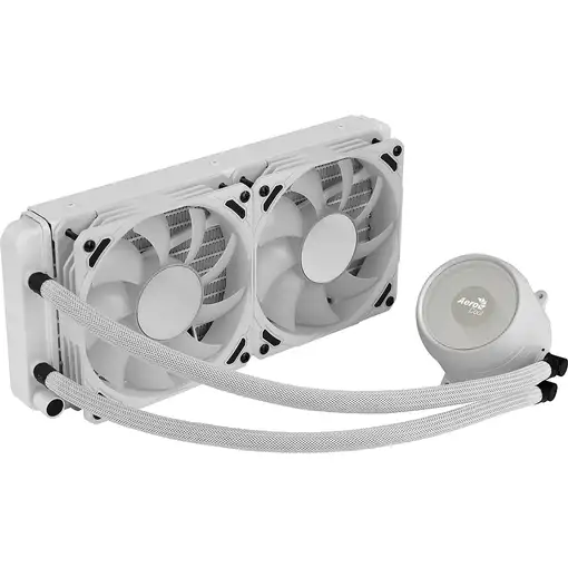 Aerocool MIRAGEL240W Refrigeración Líquida CPU 2xVentilador 12cm ARGB TDP 400W Bla