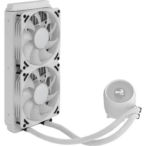 Aerocool MIRAGEL240W Refrigeración Líquida CPU 2xVentilador 12cm ARGB TDP 400W Bla