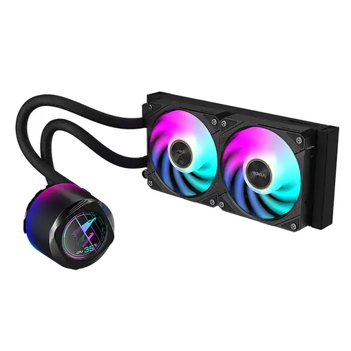 GIGABYTE AORUS WATERFORCE X II 240 Refrigerador de CPU líquido AIO - 2x ventilador