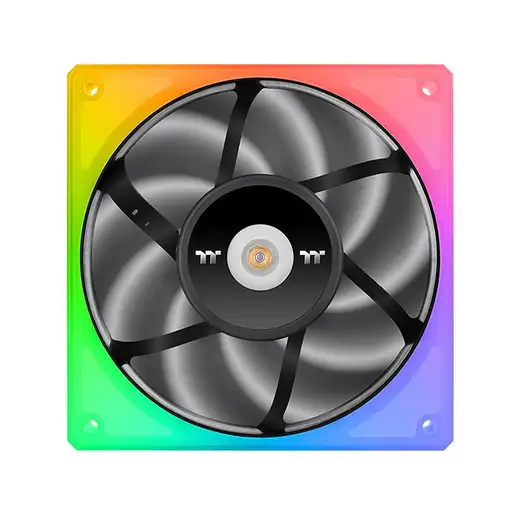 Thermaltake TOUGHFAN 14 RGB Carcasa del ordenador Ventilador 14 cm Blanco 3 pieza(