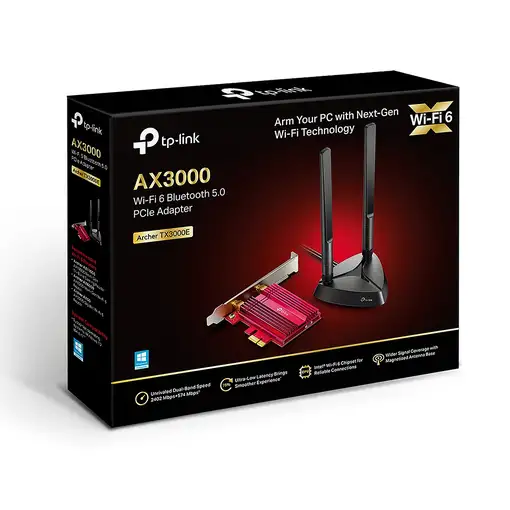 TP-Link Archer TX3000E Interno WLAN / Bluetooth 2402 Mbit/s