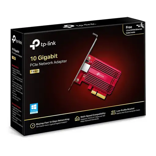 TP-Link TX401 adaptador y tarjeta de red Interno Ethernet 10000 Mbit/s