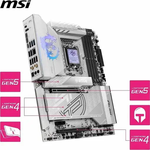 MSI MPG Z890 EDGE TI WIFI placa base Intel Z890 LGA 1851 (Socket V1) ATX