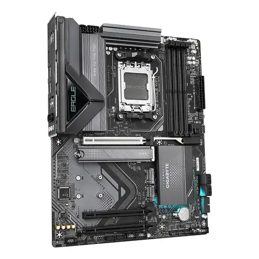GIGABYTE X870 EAGLE WIFI7 Placa Base - Compatible con CPUs AMD Ryzen 9000, 14+2+2