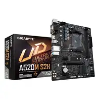 GIGABYTE Placa base A520M S2H - Soporta CPUs AMD Ryzen serie 5000 AM4, VRM digital