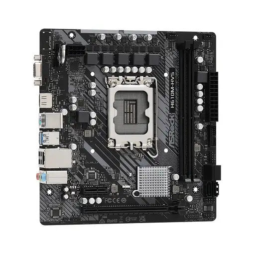 Asrock H610M-HVS Intel H610 LGA 1700 micro ATX