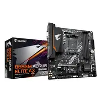 GIGABYTE B550M AORUS ELITE AX Placa base - Procesadores AMD Ryzen 5000, VRM de 5+3