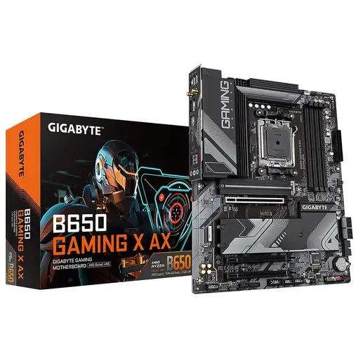 GIGABYTE B650 GAMING X AX Placa base - Compatible con procesadores AMD Serie 9000,