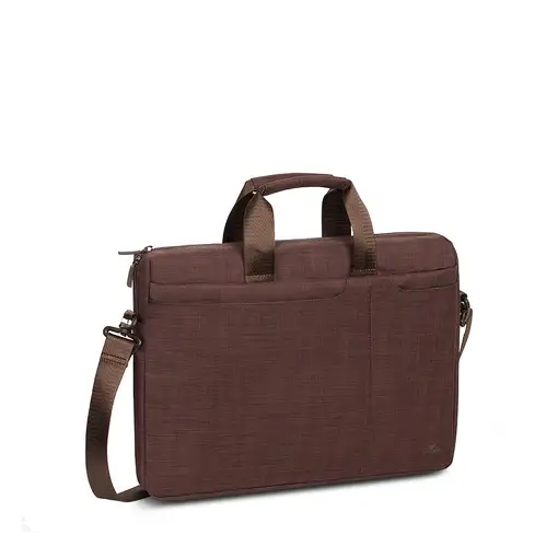 Rivacase 8335 BROWN maletines para portátil 39,6 cm (15.6") Maletín Marrón
