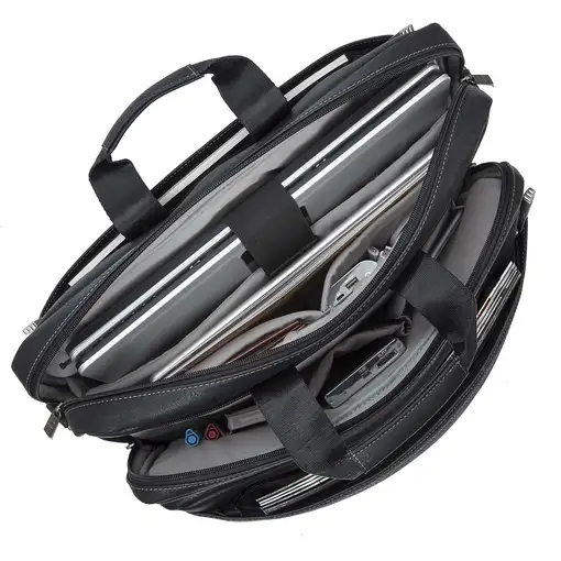 Rivacase Orly 40,6 cm (16") Maletín Negro