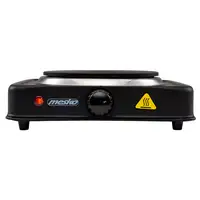 Hornillo Eléctrico, Zona Cocinado 15,4 cm, Compacto, Ideal Camping MS 6508, Mesko