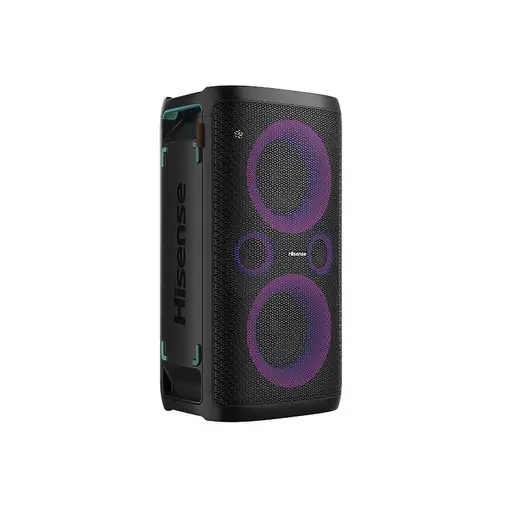 Hisense PartyRocker One HP100 Altavoz para fiestas Negro, Verde 300 W