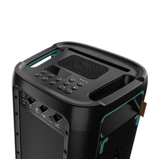 Hisense PartyRocker One HP100 Altavoz para fiestas Negro, Verde 300 W