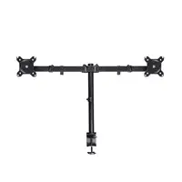 Trust GXT 1120 Mara Dual Monitor Arm 81,3 cm (32") Escritorio Negro
