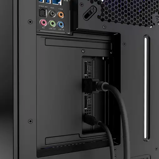 NZXT AB-RH175-B1 parte carcasa de ordenador Universal Soporte para tarjeta gráfica