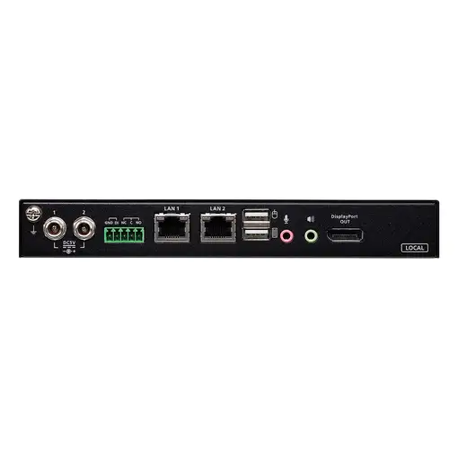 ATEN 1 switch KVM a través de IP DisplayPort 4K de un solo puerto para acceso a re