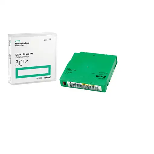 HPE Cartucho de datos LTO-8 Ultrium de 30 TB RW