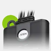 ATEN Switch KVM USB FHD HDMI de 2 puertos en formato cable
