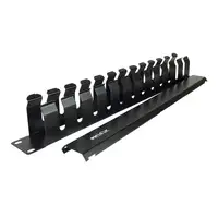 Phasak Guiacables con tapa para Rack de 19" 1U - PA 5095
