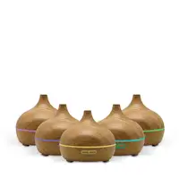 Humidificador Hidra, 300 ml, madera clara PRIXTON