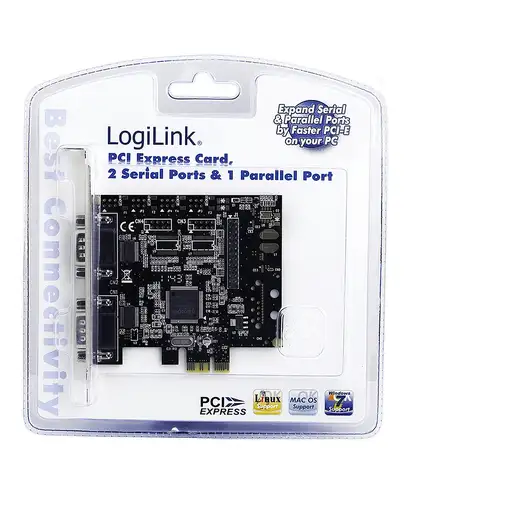 LogiLink PC0033 tarjeta y adaptador de interfaz Interno Paralelo, De serie