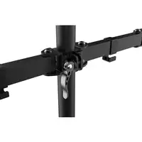 Vision VFM-DPD2B soporte para monitor 68,6 cm (27") Escritorio Negro