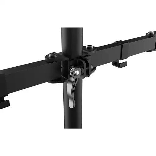 Vision VFM-DPD2B soporte para monitor 68,6 cm (27") Escritorio Negro