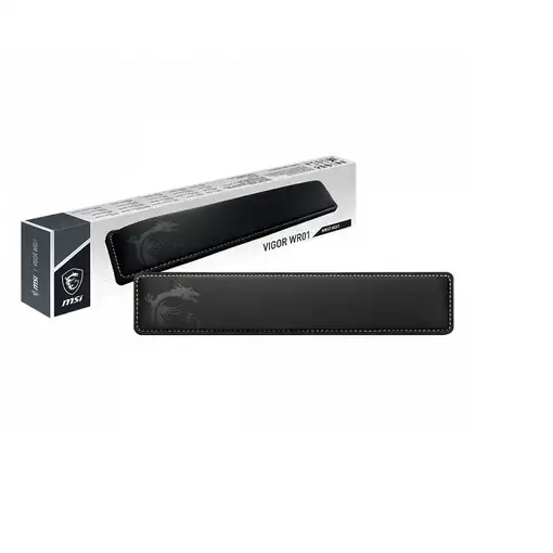 MSI Vigor-WR01 descansa muñecas Espuma de memoria, Caucho Negro
