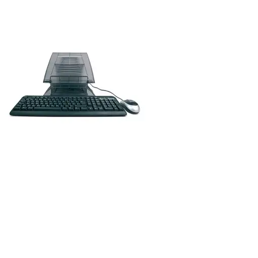 Hamlet XTMS100KM Tiramisù Notebook stand with keyboard and mouse Negro