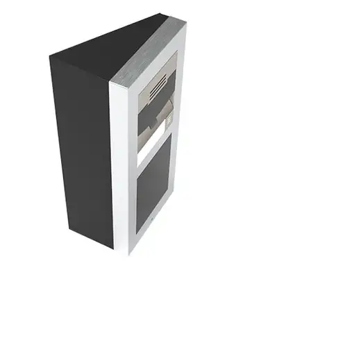 2N ® IP Verso Wedge backplate Negro