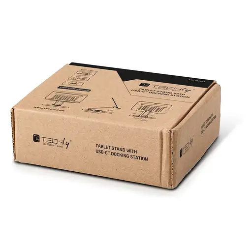 Techly ICA-TBL DOCK81 soporte para ordenador portátil Soporte para tableta Plata