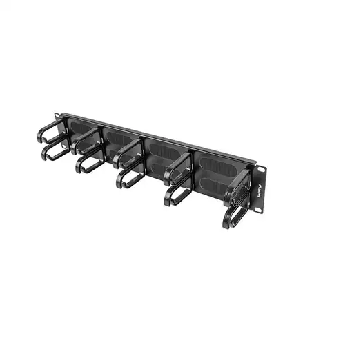 Lanberg AK-1204-B accesorio de bastidor Panel de gestión de cables