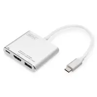 Digitus Adaptador multipuerto HDMI 4K USB Type-C™, 3 puertos Digitus Adaptador multipuerto HDMI 4K USB Type-C™, 3 puertos