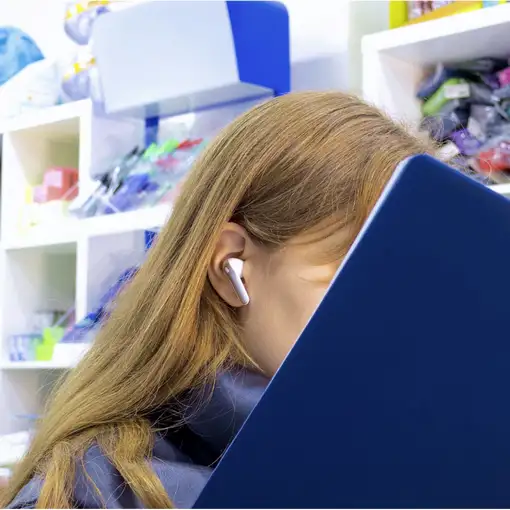 iggual Auriculares inalámbricos TWS Bluetooth blan