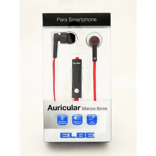 ELBE AUR10MIC auricular y casco Auriculares Alámbrico Dentro de oído Llamadas/Músi