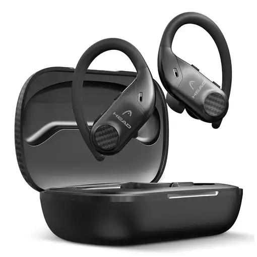 HEAD Auriculares inalámbricos Flex Hooks, Autonomía 8+32 h, Botón control, Llamada