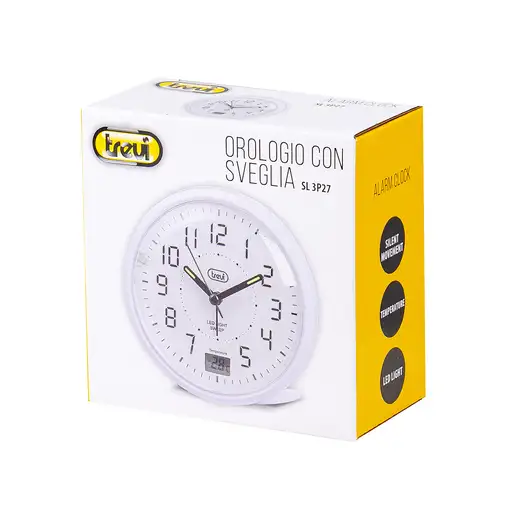 Trevi SL 3P27 Reloj despertador analógico Blanco